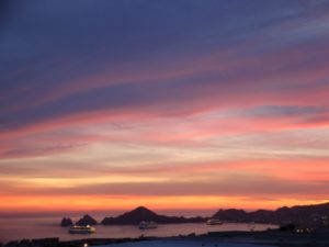Sunsets over Cabo Bay