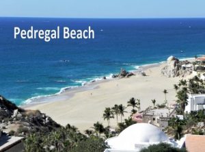 Famous Cabo arch with sand