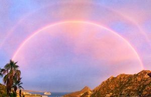 Rainbows over the Cabo Marina; Cabo Marina Rainbow; Rainbows Cabo San Lucas